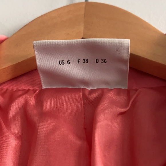 NEW Akris Punto Salmon Blazer, size 6 - Picture 6 of 7